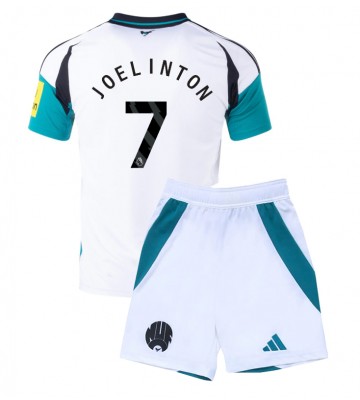 Newcastle United Joelinton #7 Tredje Kläder Barn 2024-25 Kortärmad (+ Korta byxor)
